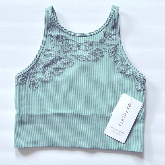 T-shirt Athleta Femme Rose Heather - Petite Taille (S) - Manches Courtes, Réflecteur
